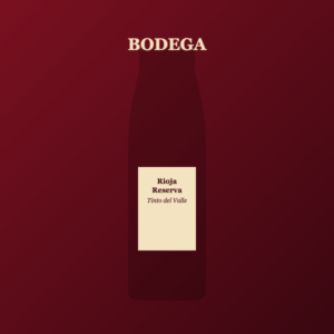 Rioja Reserva "Tinto del Valle"